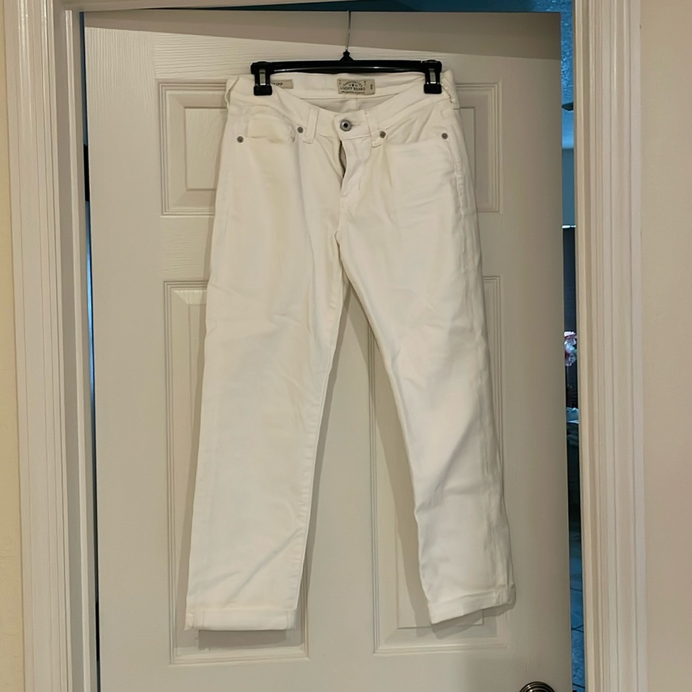 Brand: lucky brand, White color, Condition: like brand new Size 2/26